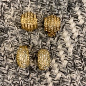 Vintage Christian Dior clip on earring